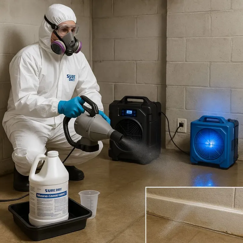 Sanitization and Odor Removal process in Stillwater, MN